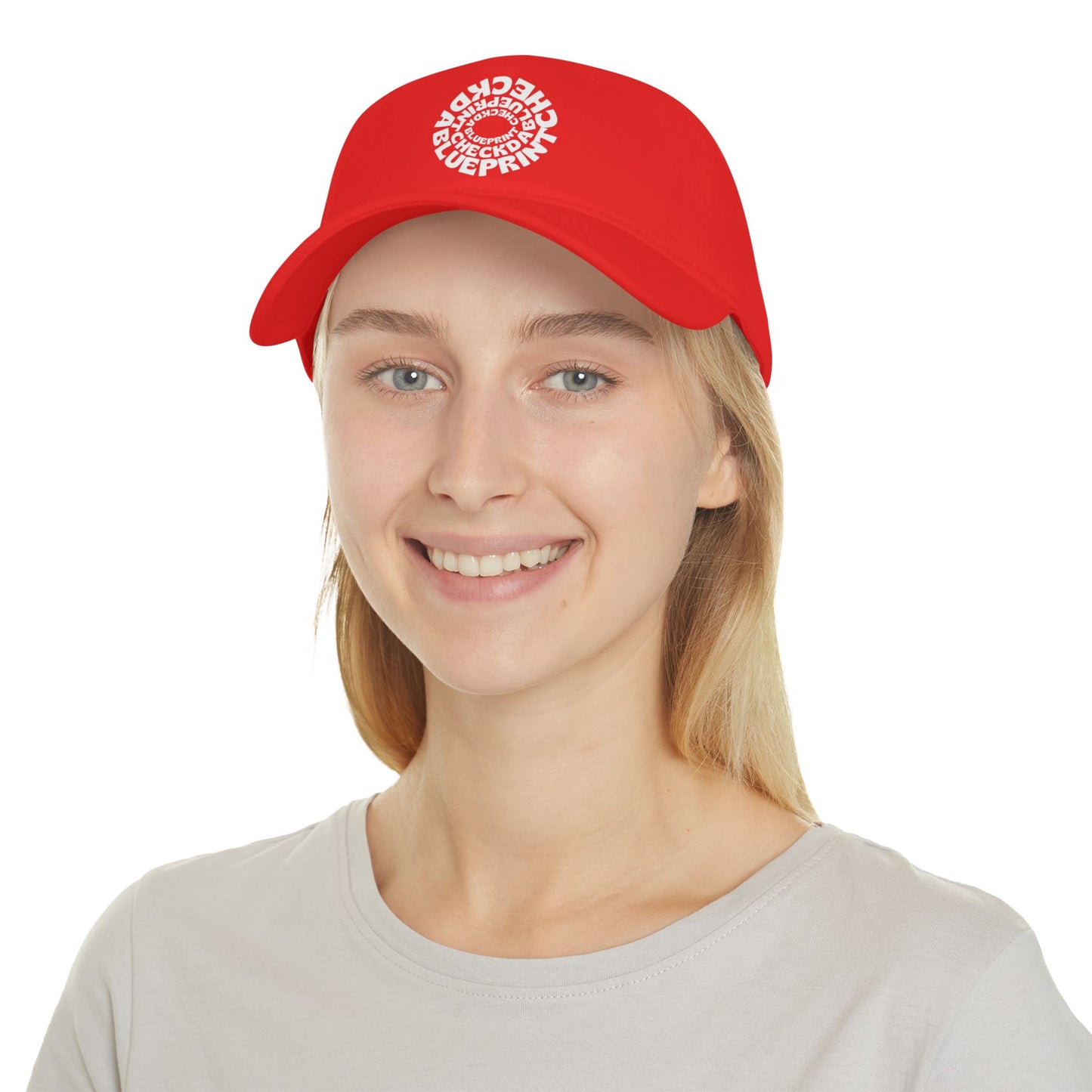 Check-Da-Blueprint baseball cap