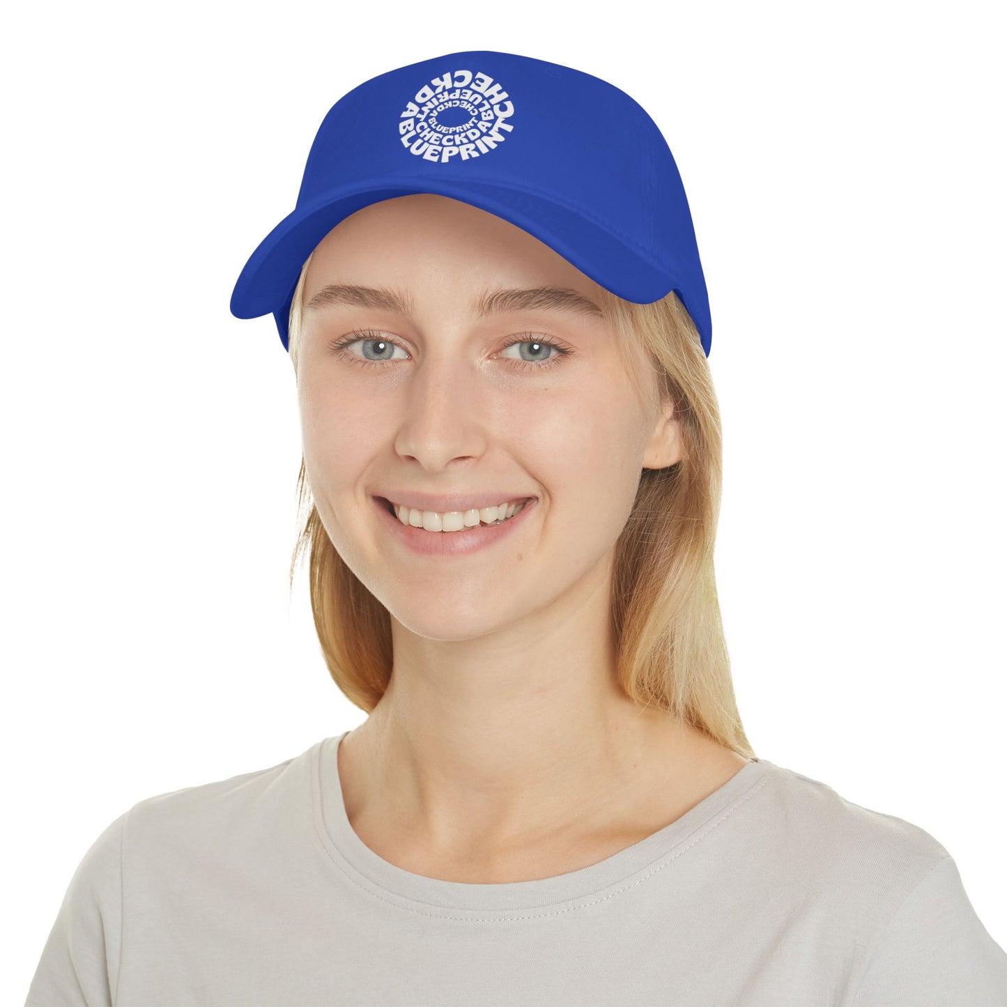 Check-Da-Blueprint baseball cap